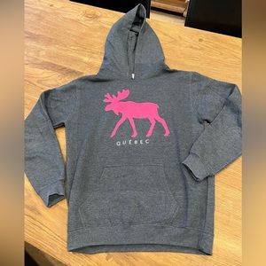 Quebec Sweatshirt - grey/pink gently used
